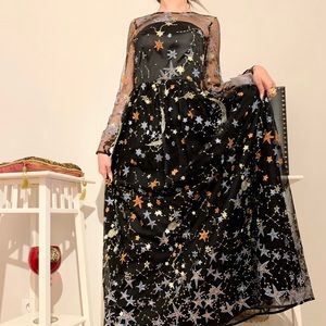NAF NAF exquisite BLACK DRESS